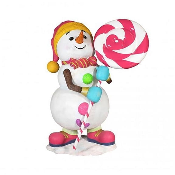 6 ft. Snowman with Lollipop