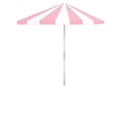 thumbnail image 1 of 6 ft. Square Ice Cream ParlourMarket Umbrella, Pink & White, 1 of 1