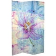 thumbnail image 1 of 6 ft. Tall Double Sided Love Blossom Canvas Print Screen Room Divider, 1 of 1