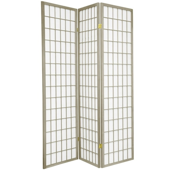6 ft. Tall Window Pane - Special Edition - Grey - 3 Panels