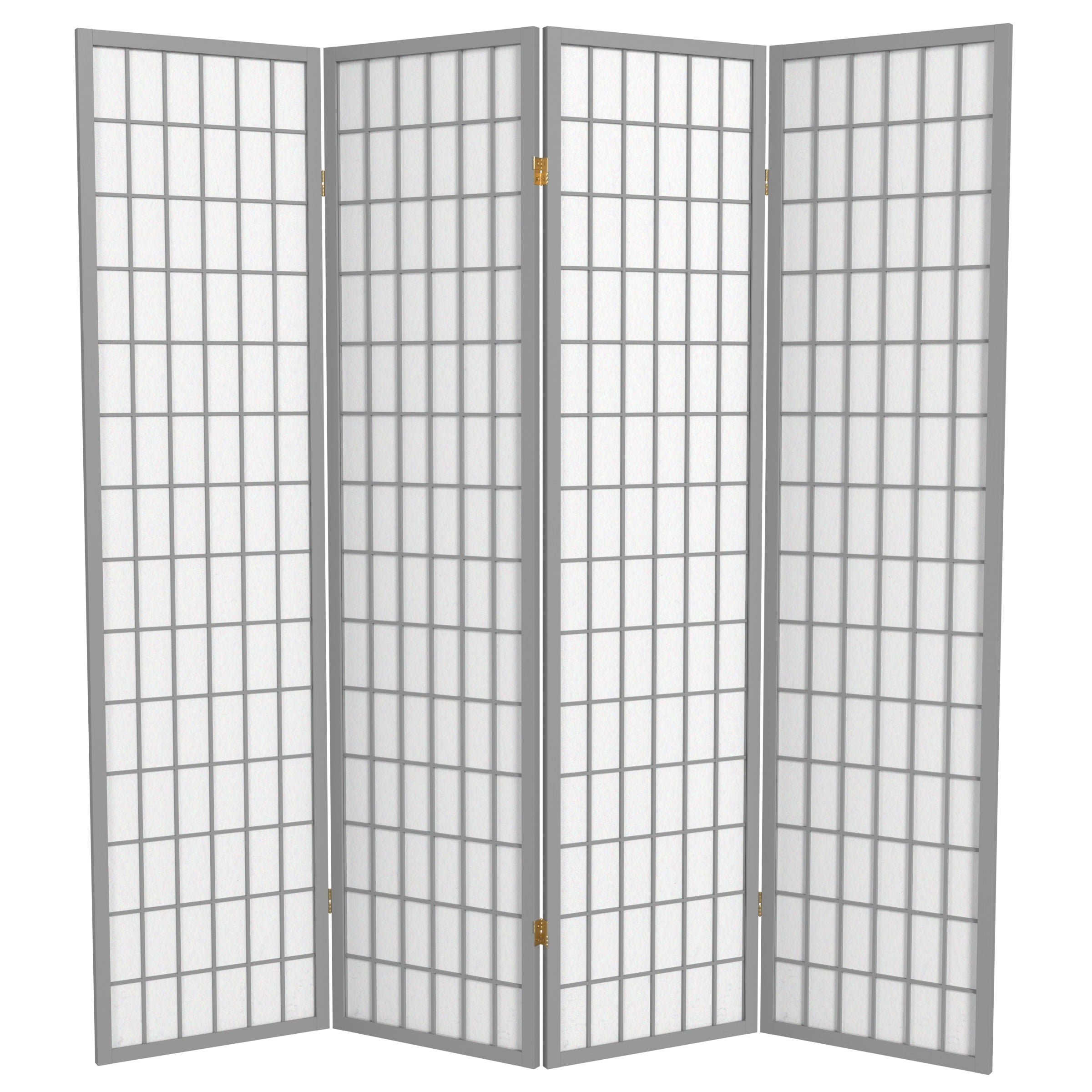 6 ft. Tall Window Pane - Special Edition - Grey - 4 Panels
