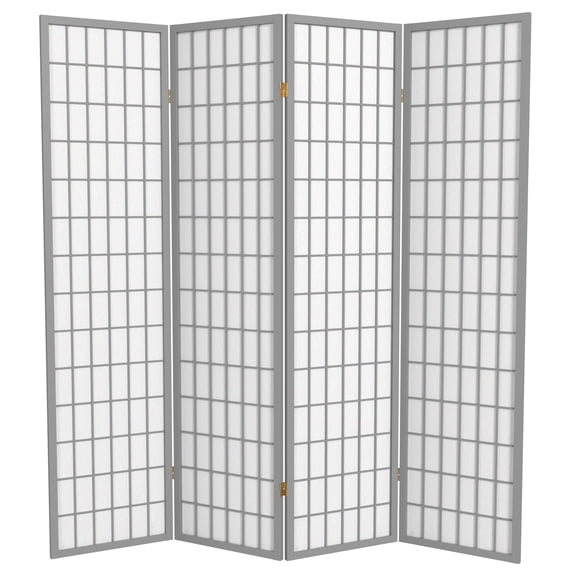 6 ft. Tall Window Pane - Special Edition - Grey - 4 Panels