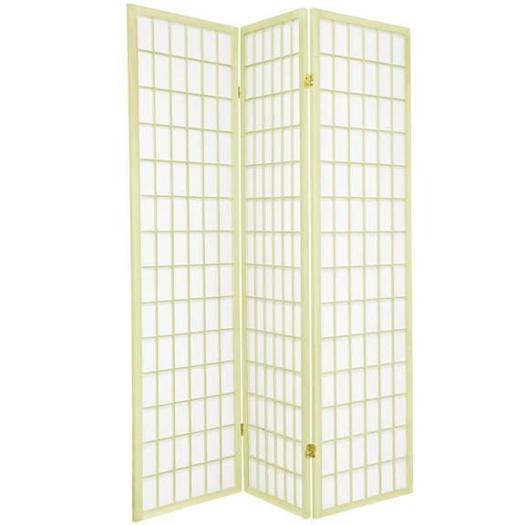 6 ft. Tall Window Pane - Special Edition - Ivory - 3 Panels