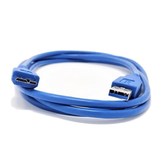 6 ft. USB 3.0 A Male To Micro B Male Cable, Blue