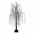 thumbnail image 1 of 6 ft. Willow Tree with 320 Purple & Orange Fairy Lights, 1 of 1