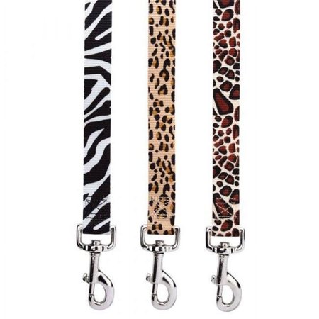 6 ft. x 1 in. Animal Print Lead Cheetah