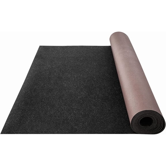 6 ft x 13 ft Marine Boat Carpet Grey Waterproof - 0.18" Thick Indoor Outdoor Rug Roll for Patio Porch Deck and Home Use
