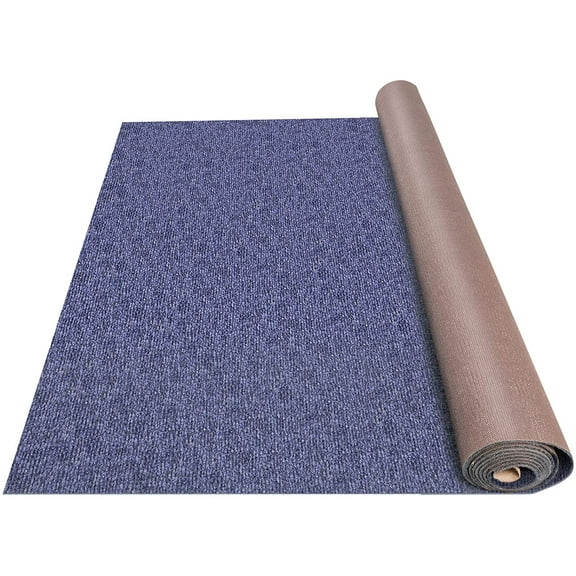 6 ft x 13 ft Marine Boat Carpet Grey Waterproof - 0.18" Thick Indoor Outdoor Rug Roll for Patio Porch Deck and Home Use