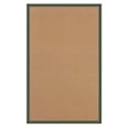 thumbnail image 1 of 6 ft. x 4 ft. Athena Rug in Cork with Green Border, 1 of 2