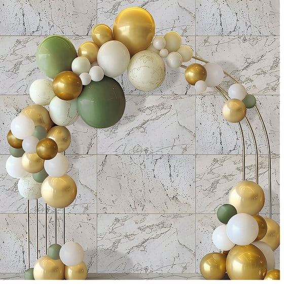 6 ft. x 6 ft. Balloon Arch Polyester Photo Booth Backdrop