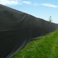 thumbnail image 1 of 6 ft. x 8 ft. - Black Color Premium Privacy Fence Screen, 90% Blockage, Great for Back Yard Fence, Construction Site, Tennis Court, Kennel, Made By Xtarps, 1 of 5