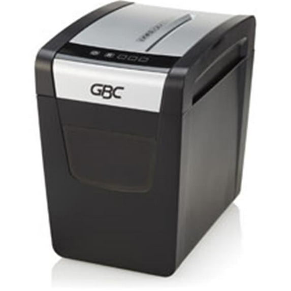 6 gal P-4 Level Super Cross-Cut Shredder, Black & Chrome