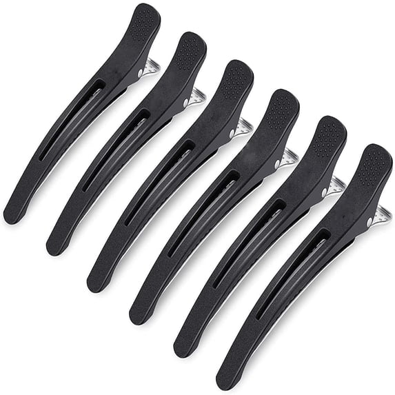 6 hair slides, hair clips for styling, non-slip hair clips Gseagtia