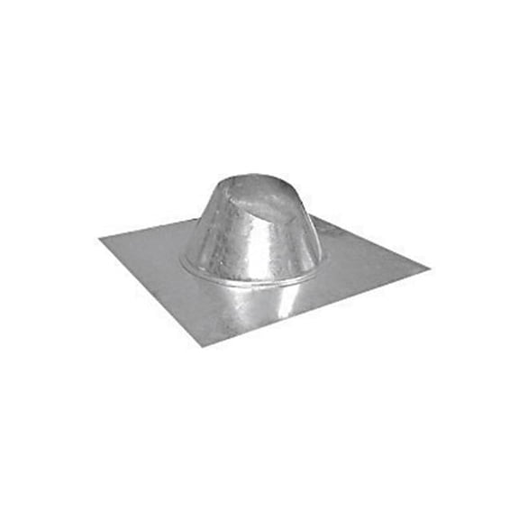 6 in. 0.25 Pit Galvanized Flashing Flange
