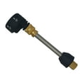 thumbnail image 1 of 6-in-1 Adjustable Pressure Washer Nozzle,Multi-Spray Turbo Nozzle Tip with 15°-45° Angles,Brass Construction for 2500-4000 PSI,Quick Connect for Driveway/Car/Patio Cleaning, 1 of 2