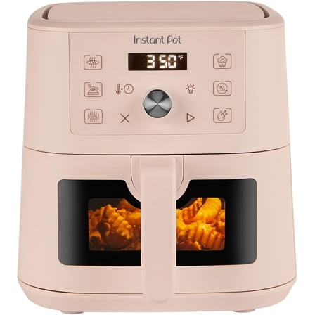 6-in-1 Air Fryer (4 Quarts), Custom Program Options, Touchscreen
