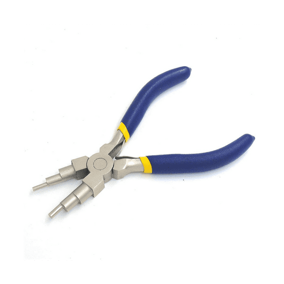 6 in 1 Handheld Forming Rustproof Rings Bail Making Plier for 3Mm To 10Mm Carbon Steel Portable Jewelry Tool Wire Looper