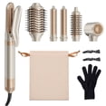 thumbnail image 1 of 6 in 1 Hot Air Styler, Hair Dryer & Multi-Hair Styler with Auto-Curler, Straightener, Volumizing Brushes, Frizz-Free Hair Tool for Curling, Straightening, Smoothing & Adding Volume, No Heat Damage, 1 of 15