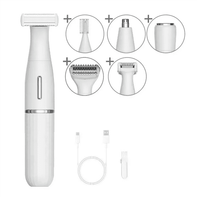 6 in 1 Intimate Area Precision Shaver, Bikini Line, Sensitive Shaving