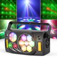 thumbnail image 1 of 6-in-1 LED Effect Light Strobe Lights party lights dj disco lights Wireless remote control Light for Christmas Birthday DJ Party Home and other small places, 1 of 8