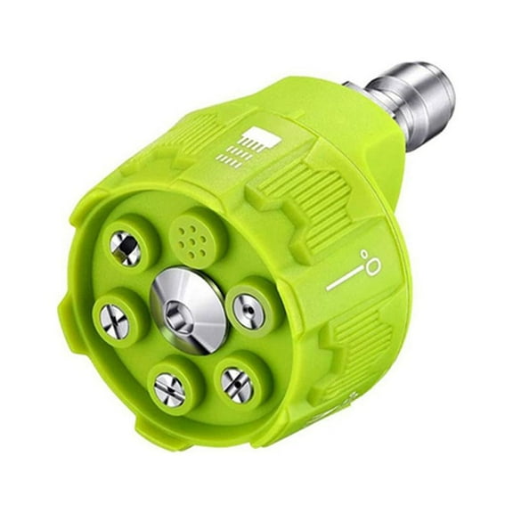 6 in 1 MULTI SPRAY HEAD 1/4 inch quick connect pressure washer jet nozzle Good U K5J8
