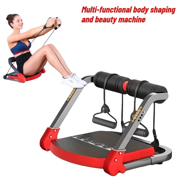 6-in-1 Multi-Functional Abdominal Trainer | 21 Exercise Modes | Full-Body Workout for Strength & Ab Toning | No Electronics & Easy Assembly | Home Gym Equipment for Men & Women