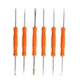 thumbnail image 1 of Raindrops Orange Steel 6 in 1 Soldering Aid Tool for Circuit Board Repair and Assembly Work, 1 of 8