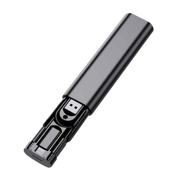 6-in-1 Portable Multifunctional USB with 60W Super Fast Charging and Functional Storage for Connectivity and Organization