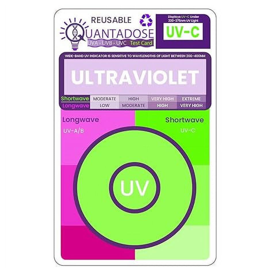 6in1 QUANTADOSE® MultiWavelength BiLuminescent UVA/UVB/UVC/FarUVC