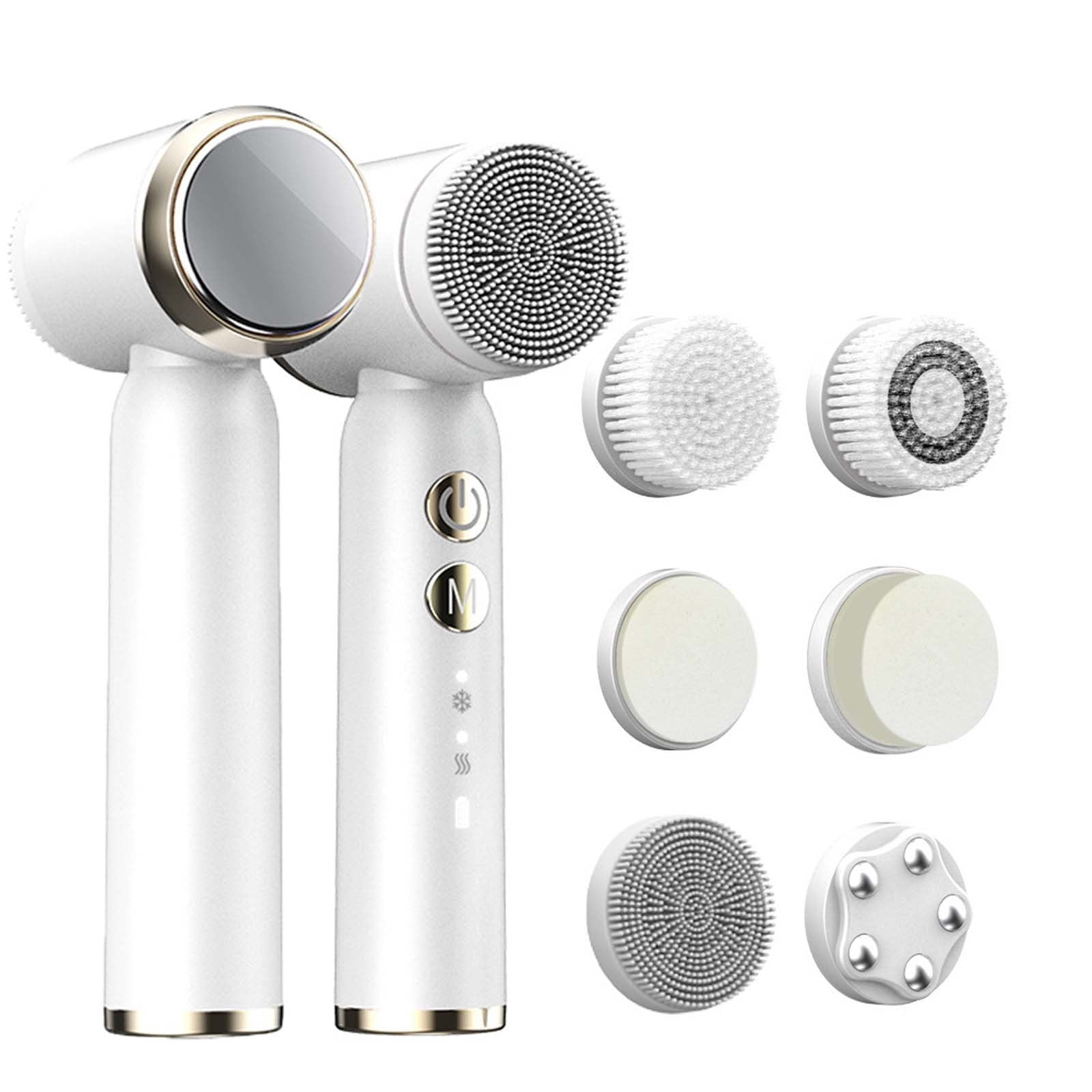 6-In-1 Ultrasonic Facial Cleansing Brush