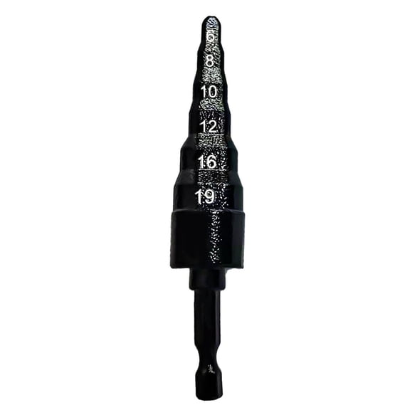 6 in 1 Repair Tool Air Conditioner Copper Pipe Expander Swaging Drill Bit 6-19mm