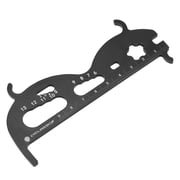 6 in 1 Road Bike Chain Wear Indicators Stretched Chains Gauges Checking Tool MTB Chains Measurement Ruler Easy to Use