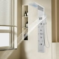 thumbnail image 1 of 6-in-1 Smart Shower Panel Mechanism Sets with LED Display Wall Mounted Full Body, 1 of 17