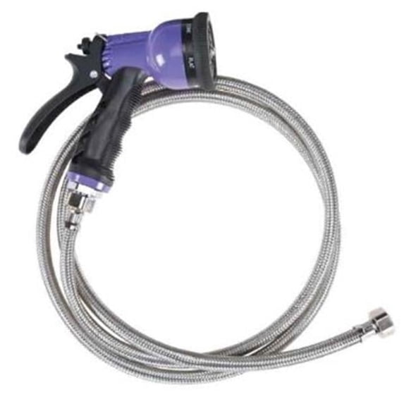 6-in-1 Spray Hose 60 In Purple