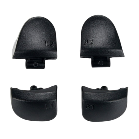 6 in 1 Triggers Button Set L1R1 L2R2 Gamepad Triiger Shoulder Button & Spring Kit Replacement Repair for P5 Version 3