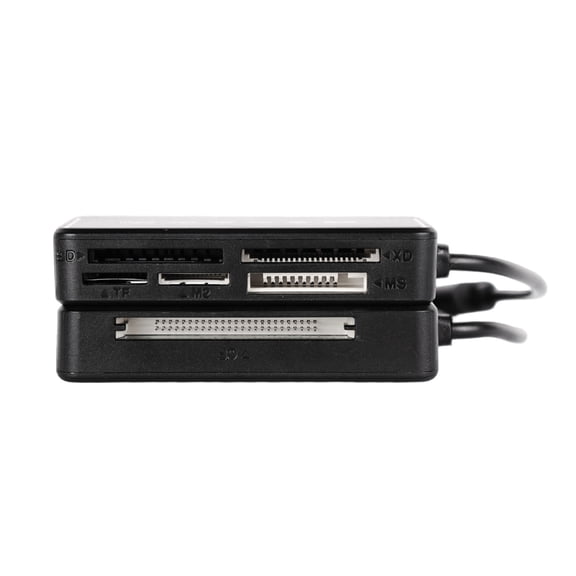 6-in-1 USB MS Card Reader Adapter for Laptop/Camera, Simultaneous Read/Write 6 Slots Memory Card Reader