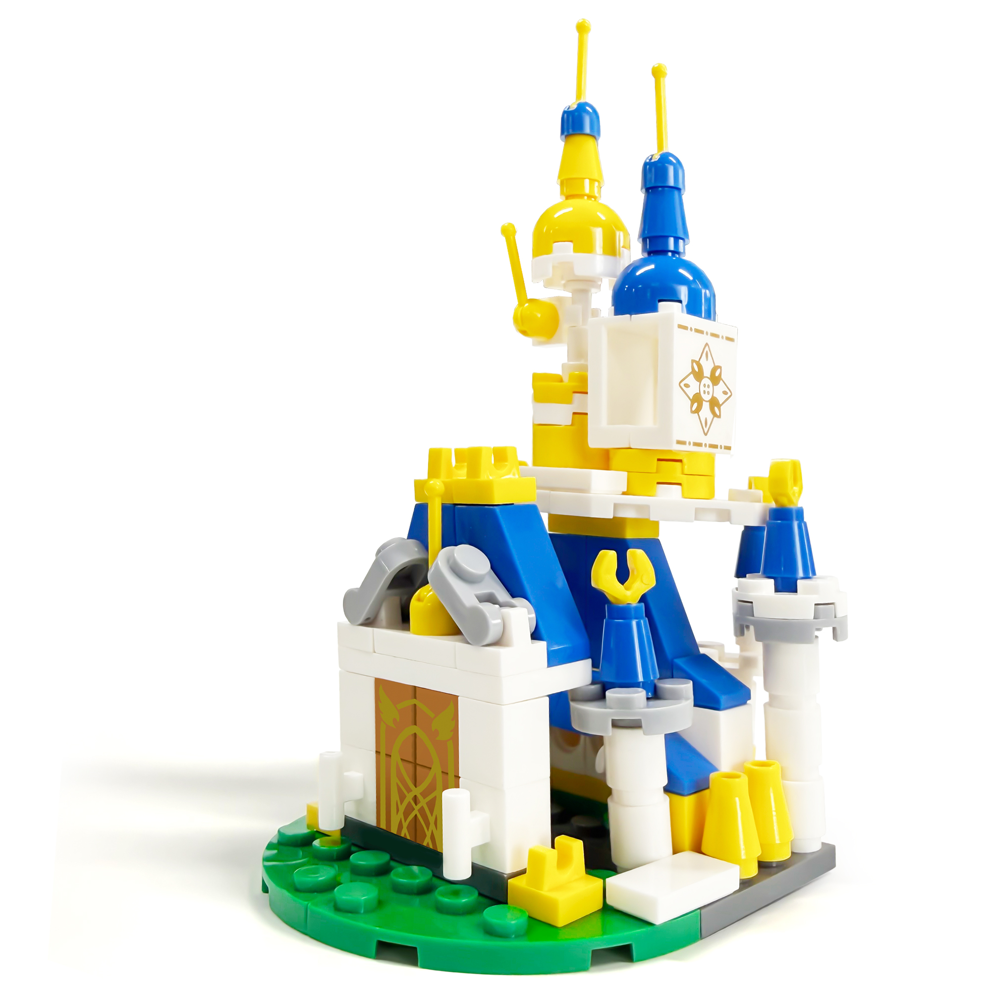 6 in 1 Weatern House Building Blocks Toys，Gifts for kids over 6 years ...