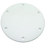6 in. Access Cover Deck Plate, Polar White