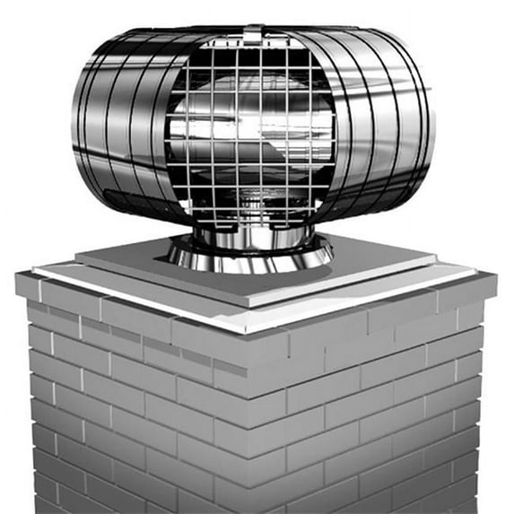 6 in. Air Cooled Vacu-Stack Chimney Cap