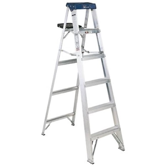6 in. Aluminum Sentry Stepladder