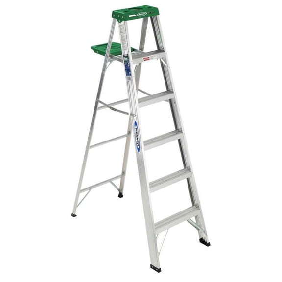 6 in. Aluminum Step Ladder