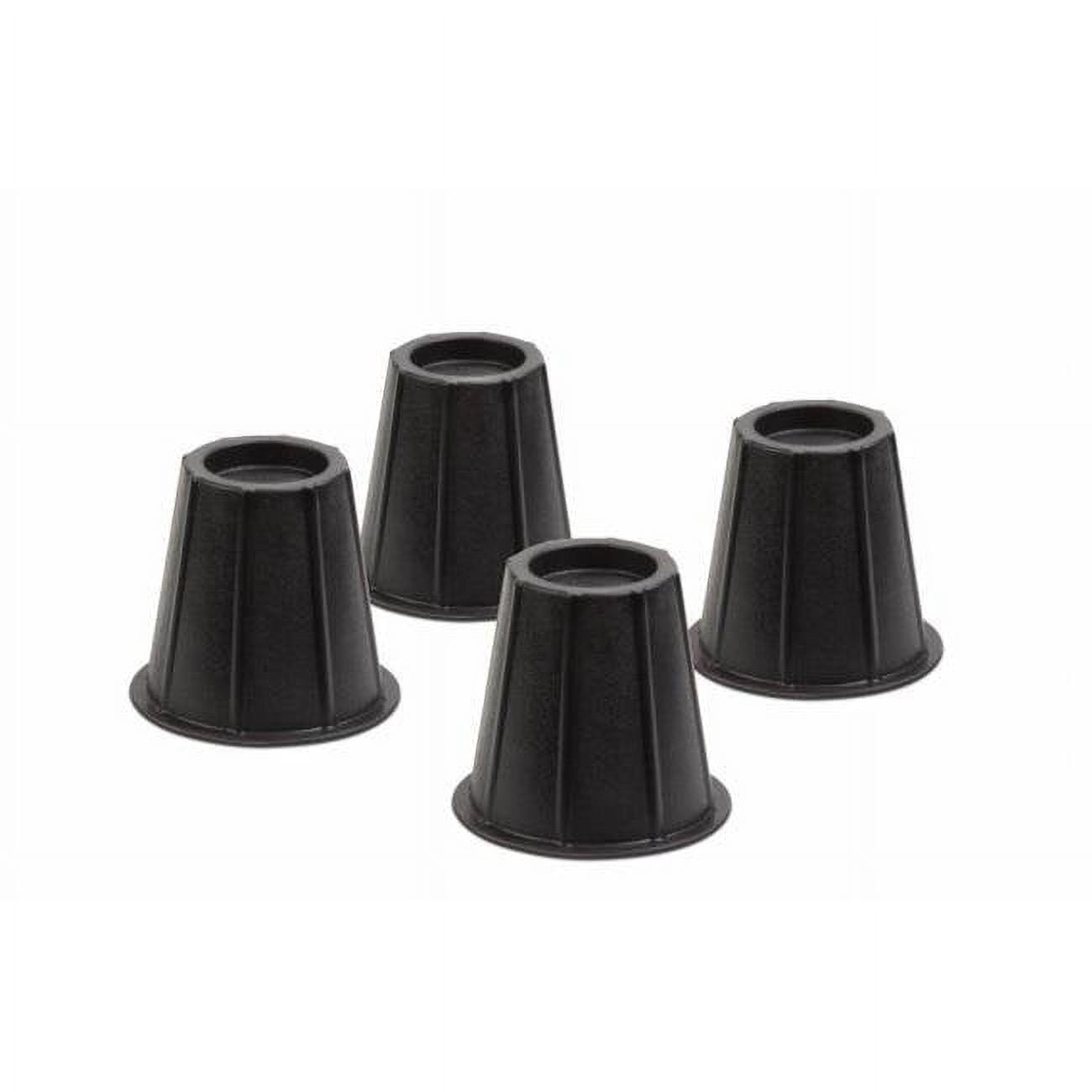 6 in. Black Round Bed Risers