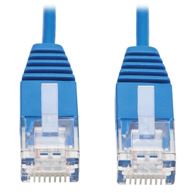 6 in. Cat6 Gigabit Molded Ultra-Slim UTP Ethernet Cable for RJ45 M & M ...