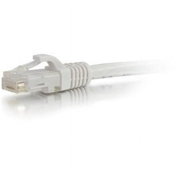 6 in. Cat6a Snagless Unshielded Network Patch Ethernet Cable - White