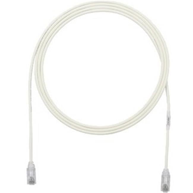 6 in. Category 6 UTP Patch Network Cable for Network Device - Off White
