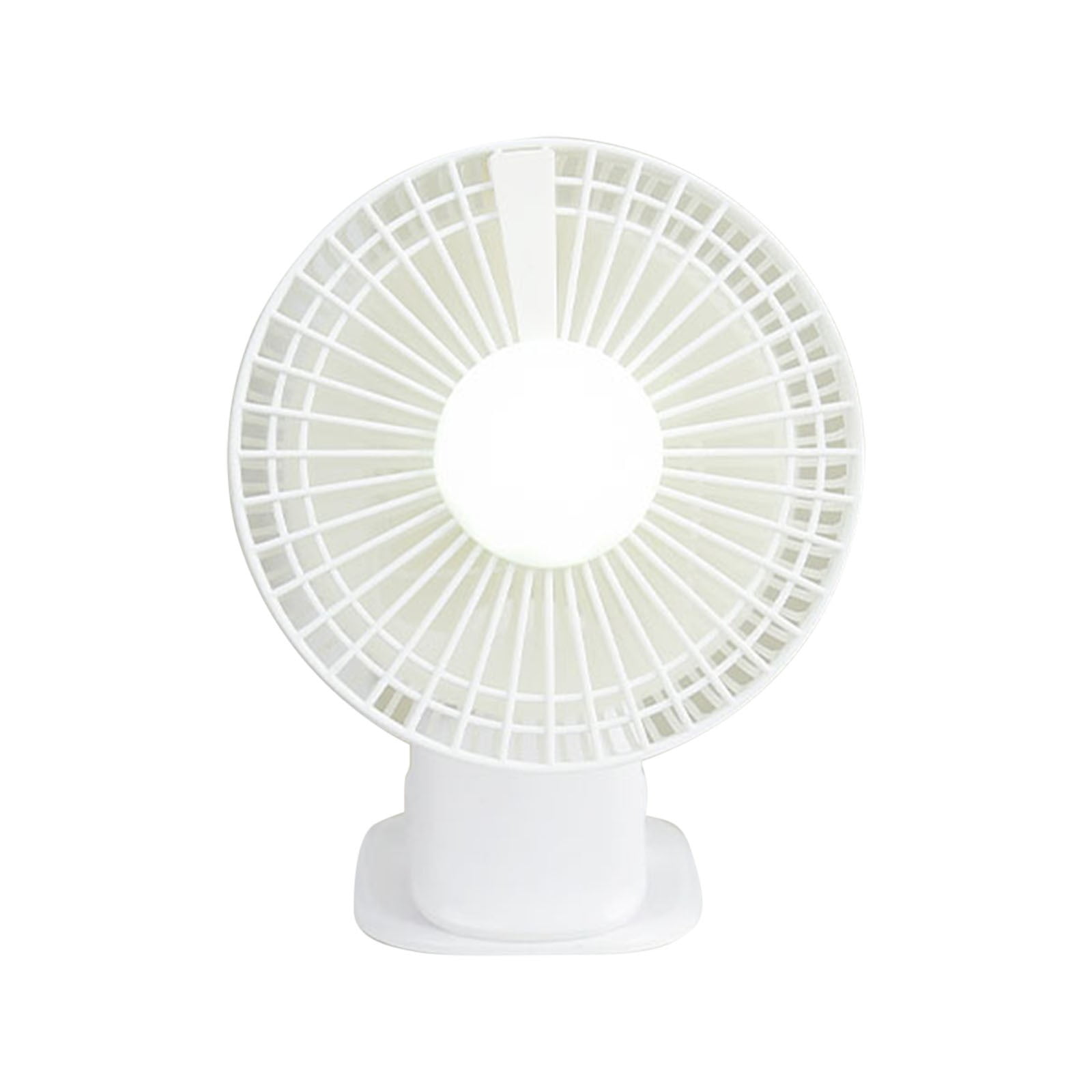 6 in Ceiling Fan with LED Night Light Wall-mounted Oscillating Mini Fan for Kitchen Bedroom Camping