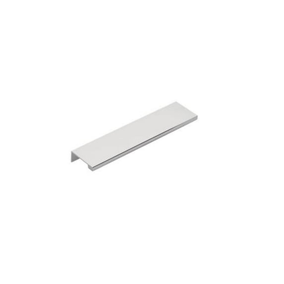 6 in. Center to Center Cabinet Edge Pull, Bright Chrome