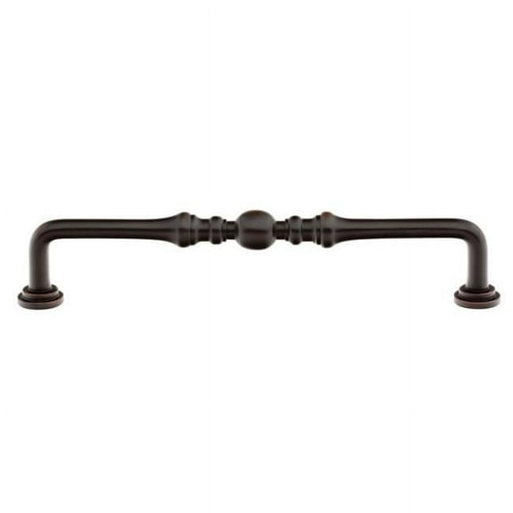 6 in. Center to Center Spindle Cabinet Pull, Oil Rubbed Bronze
