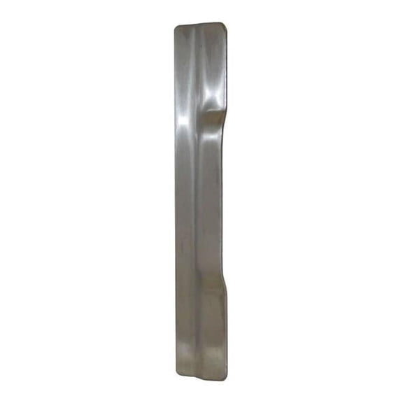 6 in. Commercial Latch Protector for Outswing Doors, Satin Stainless Steel