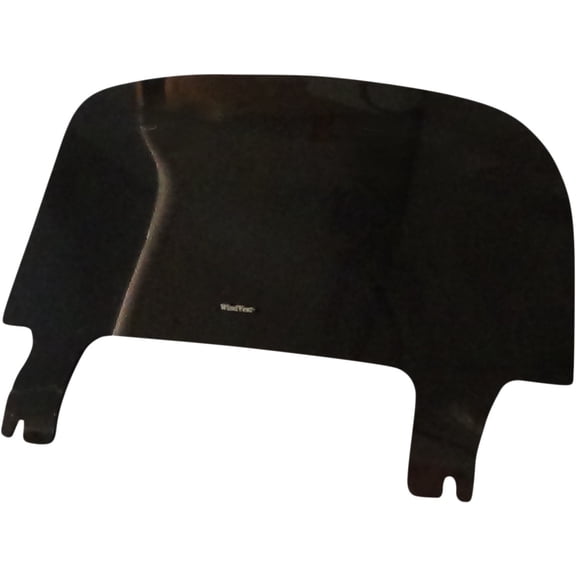 6 in. Dark Smoke Windshield